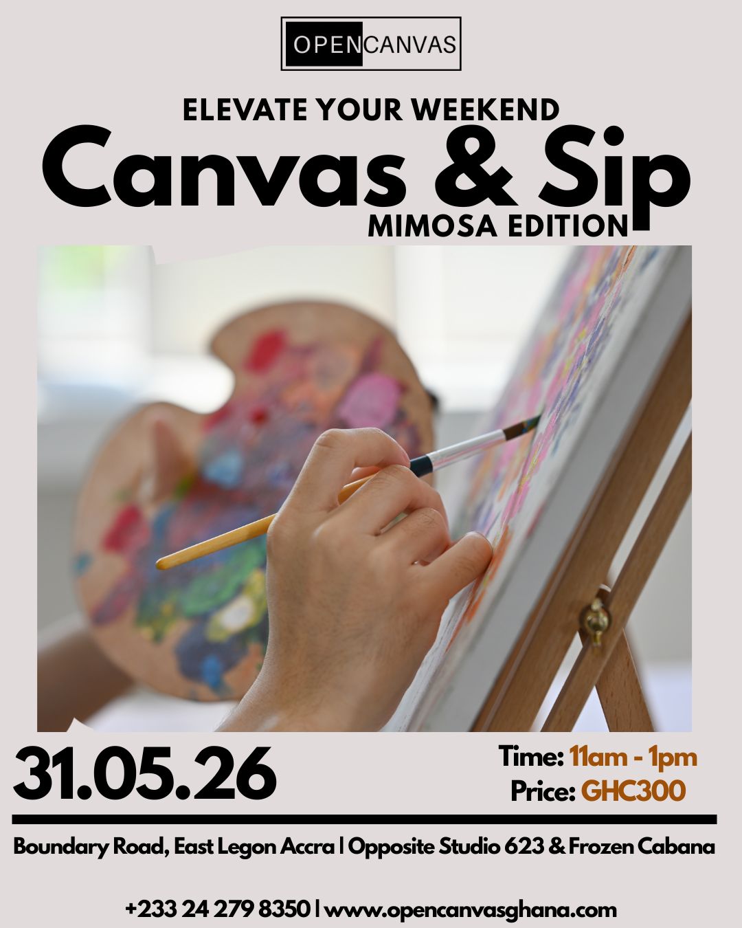 Mimosa, Canvas & Sip